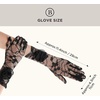 image:imageBABEYOND Lace Gloves Women  Floral Opera Gloves Stretchy Elegant Tea Party Accessories for Wedding Prom Evening PartyBlack