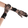 image:imageBABEYOND Lace Gloves Women  Floral Opera Gloves Stretchy Elegant Tea Party Accessories for Wedding Prom Evening PartyBlack