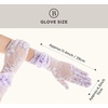 image:imageBABEYOND Lace Gloves Women  Floral Opera Gloves Stretchy Elegant Tea Party Accessories for Wedding Prom Evening PartyPurple