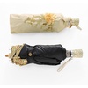 image:imageBABEYOND Lace Parasol UltravioletProof Folding Umbrella UPF50 Vintage Flower Embroidery Umbrella for Wedding Party and Photo ShootingChampagne