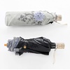 image:imageBABEYOND Lace Parasol UltravioletProof Folding Umbrella UPF50 Vintage Flower Embroidery Umbrella for Wedding Party and Photo ShootingGray