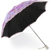image:imageBABEYOND Lace Parasol UltravioletProof Folding Umbrella UPF50 Vintage Flower Embroidery Umbrella for Wedding Party and Photo ShootingPurple