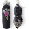 image:imageBABEYOND Lace Parasol UltravioletProof Folding Umbrella UPF50 Vintage Flower Embroidery Umbrella for Wedding Party and Photo ShootingStyle3Black