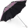 image:imageBABEYOND Lace Parasol UltravioletProof Folding Umbrella UPF50 Vintage Flower Embroidery Umbrella for Wedding Party and Photo ShootingStyle3Black