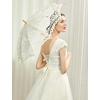 image:imageBABEYOND Lace Umbrella Parasol Vintage Wedding Bridal Umbrella for Decoration Photo Lady Costume 1920s Party ApricotOffWhite
