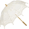 image:imageBABEYOND Lace Umbrella Parasol Vintage Wedding Bridal Umbrella for Decoration Photo Lady Costume 1920s Party ApricotOffWhite