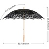 image:imageBABEYOND Lace Umbrella Parasol Vintage Wedding Bridal Umbrella for Decoration Photo Lady Costume 1920s Party Apricotblack