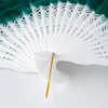 image:imageBABEYOND Marabou Feather Fan 22s Vintage Folding Fan Flapper Hand Fan for Costume Dancing Show Tea Party Wedding DecorationDark Green
