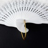 image:imageBABEYOND Marabou Feather Fan 22s Vintage Folding Fan Flapper Hand Fan for Costume Dancing Show Tea Party Wedding DecorationOff White