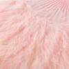 image:imageBABEYOND Marabou Feather Fan 22s Vintage Folding Fan Flapper Hand Fan for Costume Dancing Show Tea Party Wedding DecorationPinkpink Rib