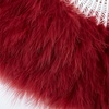 image:imageBABEYOND Marabou Feather Fan 22s Vintage Folding Fan Flapper Hand Fan for Costume Dancing Show Tea Party Wedding DecorationWine Red
