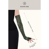 image:imageBABEYOND Opera Gloves for Women  Long Fingerless Sequin Sparkling Glitter Gloves Tea Party Stretchy Adult Size Elbow LengthGreen