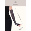 image:imageBABEYOND Opera Gloves for Women  Long Fingerless Sequin Sparkling Glitter Gloves Tea Party Stretchy Adult Size Elbow LengthNavy Blue