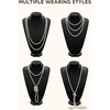 image:imageBABEYOND Roaring 20s Flapper Costume Accessories Set Great Gatsby Party Outfit Feather Headpiece for WomenBlack