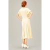 image:imageBABEYOND Womens Vintage Flapper Dress 1920s Ruffle Cocktail Party Dresses Tie NeckBeige
