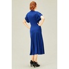 image:imageBABEYOND Womens Vintage Flapper Dress 1920s Ruffle Cocktail Party Dresses Tie NeckBlue