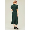 image:imageBABEYOND Womens Vintage Flapper Dress 1920s Ruffle Cocktail Party Dresses Tie NeckDark Green