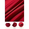 image:imageBABEYOND Womens Vintage Flapper Dress 1920s Ruffle Cocktail Party Dresses Tie NeckWine Red