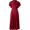 image:imageBABEYOND Womens Vintage Flapper Dress 1920s Ruffle Cocktail Party Dresses Tie NeckWine Red