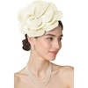 image:imageBABEYOND Fascinators Hats for Women  Tea Party Kentucky Fascinator Elegant Derby Hat Flower Church Headpiece with PearlBeige