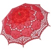 image:imageBABEYOND Lace Umbrella Parasol Vintage Wedding Bridal Umbrella for Decoration Photo Lady Costume 1920s Party ApricotRed