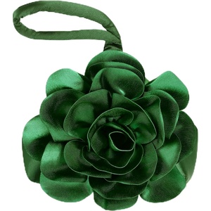 image:imageBABEYOND Clutch Purses for Women  Evening Bags Flower Satin Handbag Classy Wristlet Purse for Party Daily WeddingGreen