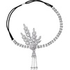 image:imageBABEYOND 1920s Flapper Accessories Gatsby Costume Accessories Set 20s Flapper Headband Pearl Necklace Gloves Plastic Holder for Women