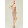 image:imageBABEYOND 1920s Flapper Dress Long Fringed Gatsby Roaring 20s Sequins Beaded Vintage Art DecoRose Gold