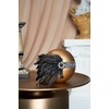 image:imageBABEYOND 1920s Flapper Headband Roaring 20s Headpiece Gatsby Ostrich Feather Headpiece with Crystal