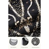 image:imageBABEYOND 1920s Gatsby Flapper Dress  Long Fringe Sequins amp Beaded Art Deco DesignBlack Gold