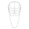 image:imageBABEYOND 1920s Vintage Beaded Cap  Crystal Chain Hair Accessory Bohemian Headpiece for Special OccasionsSilverSilver