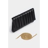 image:imageBABEYOND Clutch Purses for Women  Evening Bag Pleated Flap Clutch for Formal Party Cocktail Prom Wedding HandbagsBlack