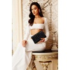 image:imageBABEYOND Clutch Purses for Women  Evening Bag Pleated Flap Clutch for Formal Party Cocktail Prom Wedding HandbagsBlack