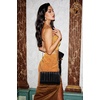 image:imageBABEYOND Clutch Purses for Women  Evening Bag Pleated Flap Clutch for Formal Party Cocktail Prom Wedding HandbagsBlack
