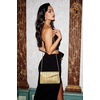 image:imageBABEYOND Clutch Purses for Women  Evening Bag Pleated Flap Clutch for Formal Party Cocktail Prom Wedding HandbagsGold2