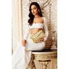 image:imageBABEYOND Clutch Purses for Women  Evening Bag Pleated Flap Clutch for Formal Party Cocktail Prom Wedding HandbagsGold2