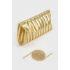 image:imageBABEYOND Clutch Purses for Women  Evening Bag Pleated Flap Clutch for Formal Party Cocktail Prom Wedding HandbagsGold3