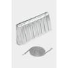 image:imageBABEYOND Clutch Purses for Women  Evening Bag Pleated Flap Clutch for Formal Party Cocktail Prom Wedding HandbagsSilver