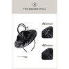 image:imageBABEYOND Fascinators Hats for Women  Kentucky Tea Party Derby Hats Flower Church Flat Hat Headband for Cocktail WeddingBlack