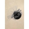 image:imageBABEYOND Fascinators Hats for Women  Tea Party Hat Kentucky Fascinator Derby Flower Mesh Veil Pillbox Hat for Bridal WeddingBlack