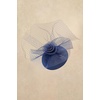 image:imageBABEYOND Fascinators Hats for Women  Tea Party Hat Kentucky Fascinator Derby Flower Mesh Veil Pillbox Hat for Bridal WeddingNavy Blue
