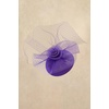 image:imageBABEYOND Fascinators Hats for Women  Tea Party Hat Kentucky Fascinator Derby Flower Mesh Veil Pillbox Hat for Bridal WeddingPurple