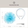 image:imageBABEYOND Fascinators Hats for Women  Tea Party Kentucky Fascinator Hat Lightweight Mesh Peony Flower Headband with Hair ClipLight Blue