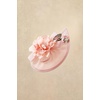 image:imageBABEYOND Fascinators Hats for Women  Tea Party Kentucky Headwear Derby Flower Church Hat Headband for Cocktail WeddingNude Pink