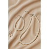 image:imageBABEYOND Pearl Necklace Earring Set  Faux Pearl Necklace for Women Costume Jewelry Bracelet Set for BridesSet8mm