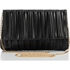 image:imageBABEYOND Clutch Purses for Women  Evening Bag Pleated Flap Clutch for Formal Party Cocktail Prom Wedding HandbagsBlack