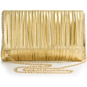 image:imageBABEYOND Clutch Purses for Women  Evening Bag Pleated Flap Clutch for Formal Party Cocktail Prom Wedding HandbagsGold