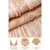 image:imageBABEYOND Womens 1920s Flapper Dress V Neck Slip Dress Roaring 20s Great Gatsby Dress for Party2 Set  Rose Gold