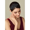 image:imageBABEYOND Flapper Headpiece for Women  Flapper Headband 1920s Gatsby Headpiece Vintage Accessories for WomenBlack