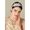 image:imageBABEYOND Flapper Headpiece for Women  Flapper Headband 1920s Gatsby Headpiece Vintage Accessories for WomenSilver